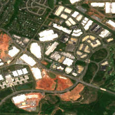 Equinix DC5 site on 2018-05-24, Sentinel-2 satellite true color