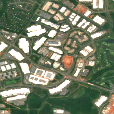 Equinix DC6 site on 2025-06-03, Sentinel-2 satellite true color