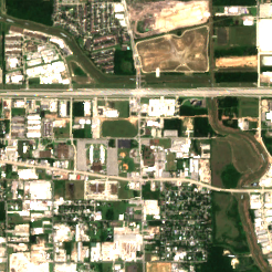 Equinix HO1 site on 2022-05-26, Sentinel-2 satellite true color