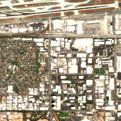 Equinix El Segundo LA3 site on 2025-08-30, Sentinel-2 satellite true color