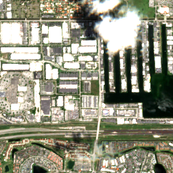 Equinix MI6 site on 2020-05-05, Sentinel-2 satellite true color