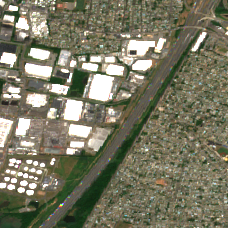 Equinix NY11 site on 2020-07-06, Sentinel-2 satellite true color