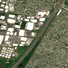 Equinix NY11 site on 2022-06-06, Sentinel-2 satellite true color