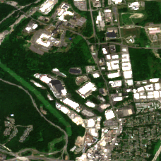 Equinix NY13 site on 2018-07-07, Sentinel-2 satellite true color
