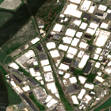 Equinix NY2 site on 2018-07-07, Sentinel-2 satellite true color