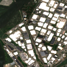 Equinix NY2 site on 2022-09-02, Sentinel-2 satellite true color