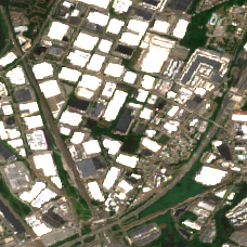 Equinix NY3 site on 2020-07-06, Sentinel-2 satellite true color