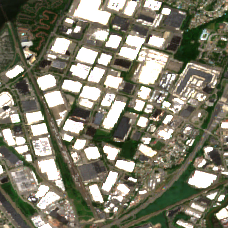 Equinix NY4 site on 2018-07-07, Sentinel-2 satellite true color