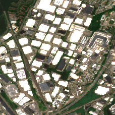 Equinix NY4 site on 2020-07-06, Sentinel-2 satellite true color