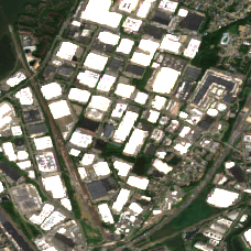 Equinix NY4 site on 2024-09-03, Sentinel-2 satellite true color