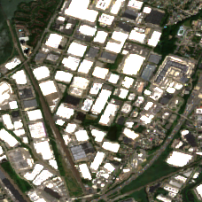 Equinix NY4 site on 2025-08-22, Sentinel-2 satellite true color