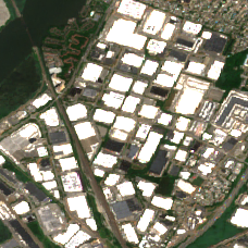 Equinix NY5 site on 2020-07-06, Sentinel-2 satellite true color