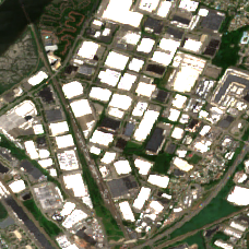 Equinix NY6 site on 2018-07-07, Sentinel-2 satellite true color