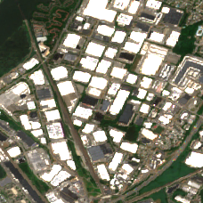 Equinix NY6 site on 2020-07-06, Sentinel-2 satellite true color