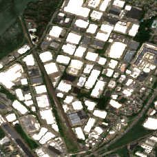 Equinix NY6 site on 2025-08-22, Sentinel-2 satellite true color