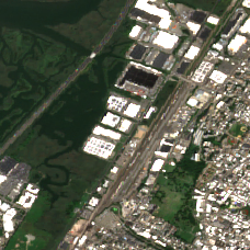 Equinix NY7 site on 2024-09-03, Sentinel-2 satellite true color