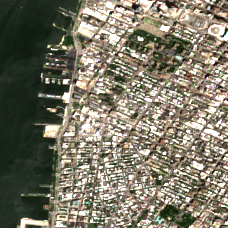 Equinix NY9 site on 2018-07-07, Sentinel-2 satellite true color