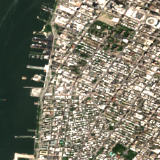 Equinix NY9 site on 2020-07-06, Sentinel-2 satellite true color