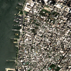 Equinix NY9 site on 2025-08-22, Sentinel-2 satellite true color