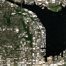 Equinix SE2 site on 2020-08-15, Sentinel-2 satellite true color