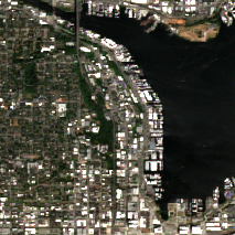Equinix SE2 site on 2022-08-08, Sentinel-2 satellite true color