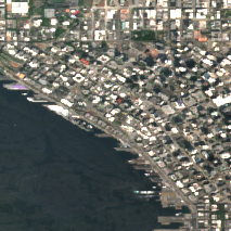 Equinix SE3 site on 2018-07-30, Sentinel-2 satellite true color