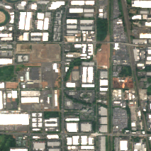 Equinix SE4 site on 2018-07-30, Sentinel-2 satellite true color