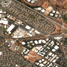 Equinix SV1 site on 2022-09-16, Sentinel-2 satellite true color