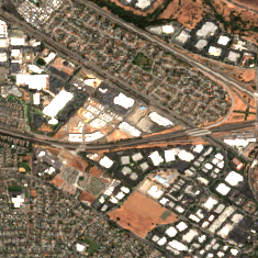 Equinix SV10 site on 2020-09-06, Sentinel-2 satellite true color