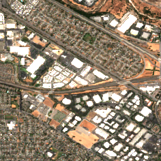 Equinix SV10 site on 2024-08-06, Sentinel-2 satellite true color