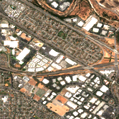 Equinix SV11 site on 2024-08-06, Sentinel-2 satellite true color