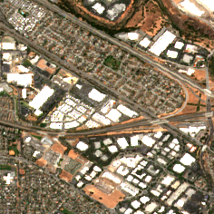 Equinix SV11 site on 2025-08-18, Sentinel-2 satellite true color