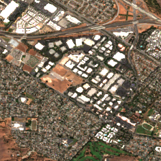 Equinix SV12x site on 2022-09-16, Sentinel-2 satellite true color