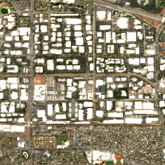 Equinix SV14 site on 2025-06-17, Sentinel-2 satellite true color