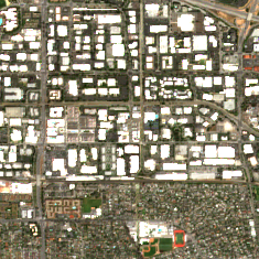 Equinix SV15 site on 2024-05-03, Sentinel-2 satellite true color