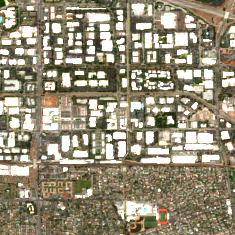 Equinix SV15 site on 2025-06-17, Sentinel-2 satellite true color