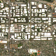 Equinix SV16 site on 2024-05-03, Sentinel-2 satellite true color