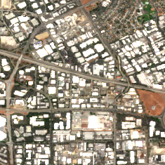 Equinix SV2 site on 2020-09-06, Sentinel-2 satellite true color