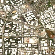 Equinix SV2 site on 2024-05-03, Sentinel-2 satellite true color