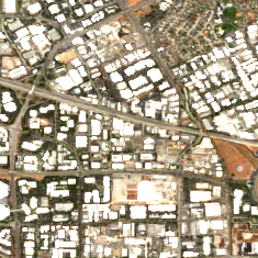 Equinix SV2 site on 2025-06-17, Sentinel-2 satellite true color