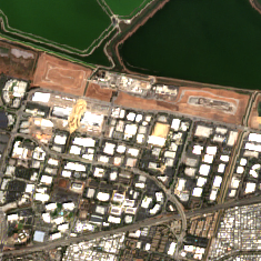 Equinix SV4 site on 2022-09-06, Sentinel-2 satellite true color