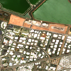 Equinix SV4 site on 2025-06-17, Sentinel-2 satellite true color
