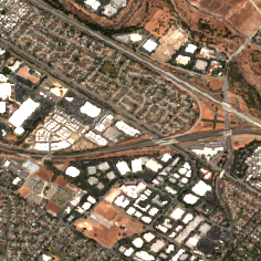 Equinix SV5 site on 2022-09-16, Sentinel-2 satellite true color