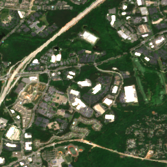 Atlanta - Alpharetta Data Center site on 2025-05-22, Sentinel-2 satellite true color