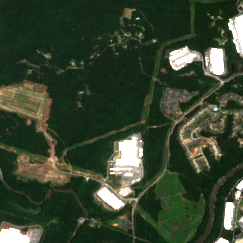 Atlanta - Douglasville 2 Data Center site on 2018-06-04, Sentinel-2 satellite true color