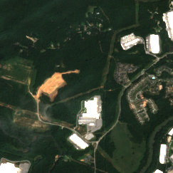 Atlanta - Douglasville 2 Data Center site on 2020-09-06, Sentinel-2 satellite true color