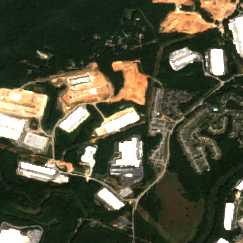 Atlanta - Douglasville 2 Data Center site on 2025-09-10, Sentinel-2 satellite true color