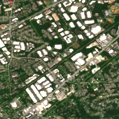 Atlanta - Norcross 2 Data Center site on 2025-05-22, Sentinel-2 satellite true color