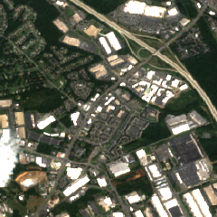 Flexential Charlotte 1, 2, 3 site on 2018-09-19, Sentinel-2 satellite true color