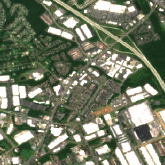 South Charlotte Data Center site on 2025-06-26, Sentinel-2 satellite true color